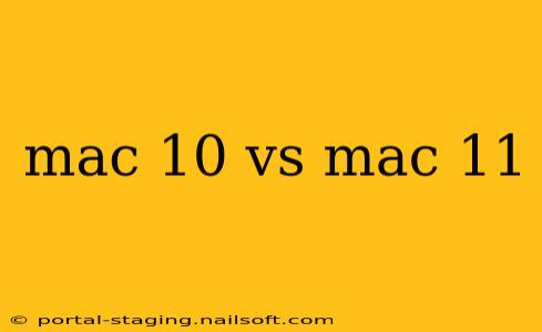 mac 10 vs mac 11