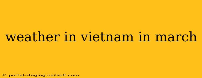 weather in vietnam in march